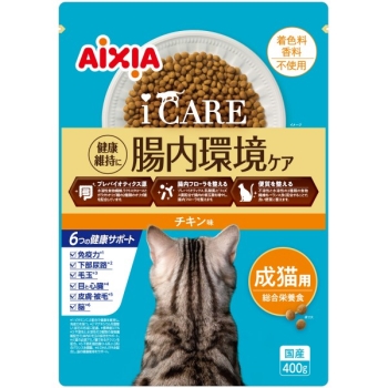 ｉ　ＣＡＲＥ猫ドライチキン味４００ｇ