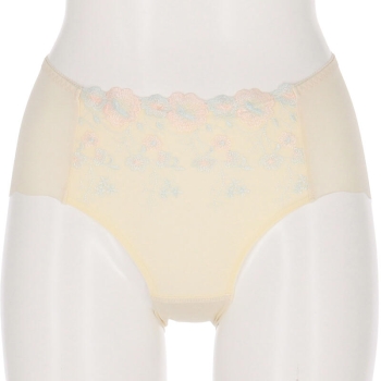 チュールレース　シームレスショーツ＜はきこみ丈ふつう＞