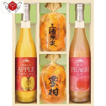 美食ファクトリー　果実のゼリー＆フルーツ飲料セット