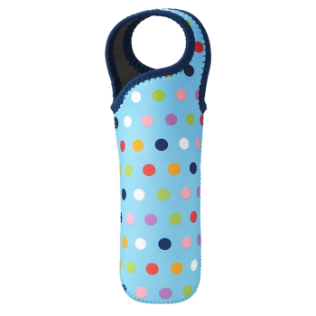 ｔｏｎｅ　ボトルカバー　ブルードット