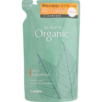 スカルプＤ　オーガニック　スカルプシャンプー　オイリー（脂性肌用）つめかえ用　３００ｍｌ