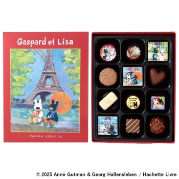 リサとガスパールのＢＯＯＫショコラ１２コ