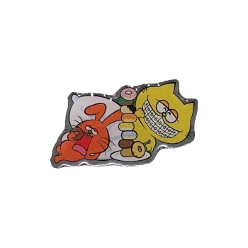 【ハニマルタウン】ピンバッジ（つまみ食い）