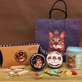 栄光堂ＡＭ　ＴＯＫＹＯ　ＣＲＯＷＮ　ＣＡＴ　お楽しみ袋　４個入り