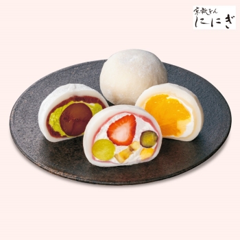 【母の日】京祇をん ににぎ　母の日フルーツ大福詰合せ