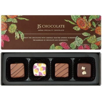 ジェイズチョコレート　和栗とさつまいものショコラ　４個