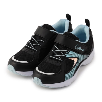 反射材付　撥水抗菌　ジュニアスポーツシューズ