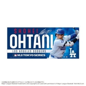ロサンゼルス・ドジャース 大谷翔平 MLB WORLD TOUR TOKYO  SERIES フェイスタオル