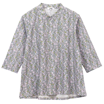 ７分袖ロングファスナーＴシャツ