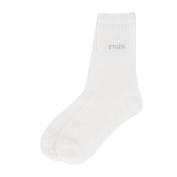 女児　リブクルー丈ソックス