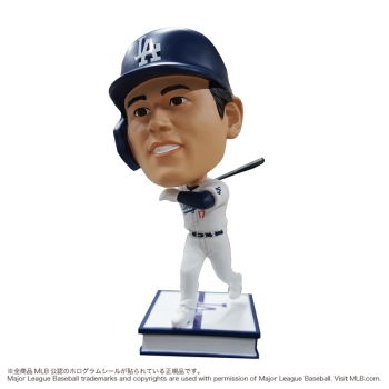 ２５　ドジャース　大谷翔平　ビッグヘッドボブル（９．５インチ／ホーム／打者）