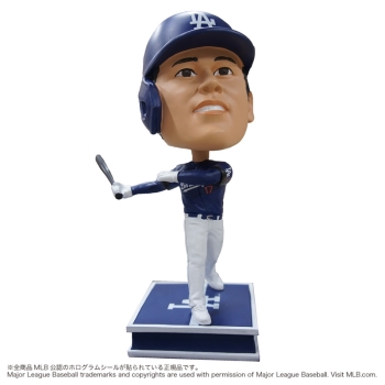２５　ドジャース　大谷翔平　ビッグヘッドボブル（９．５インチ／シティ・コネクト／打者）