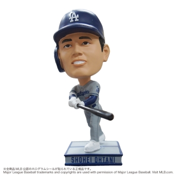 ２５　ドジャース　大谷翔平　ビッグヘッドボブル（４．５インチ／ビジター／打者）