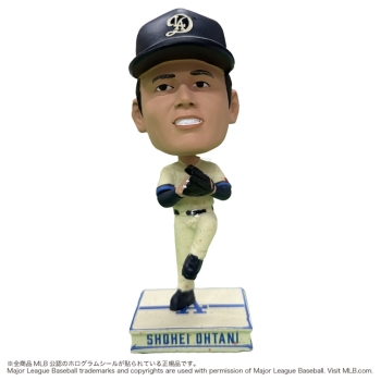 ２５　ドジャース　大谷翔平　ビッグヘッドボブル（４．５インチ／シティ・コネクト／投手）