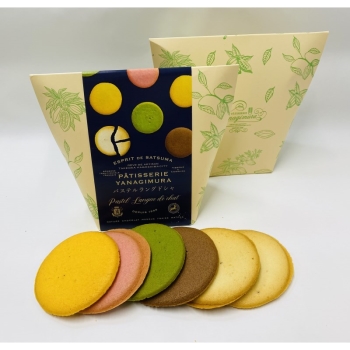 ヤナギムラ　パステルラングドシャ　５種１２枚入