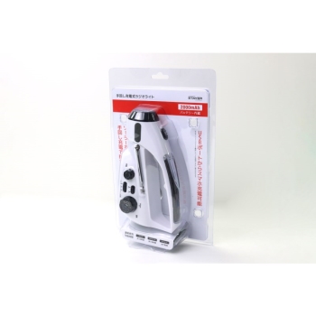 ＳＴＡＹＥＲ　手回し充電式ラジオライト　２０００ｍＡｈ