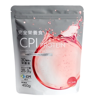 完全栄養食ＣＰＩプロテイン　アップル味　４５０ｇ