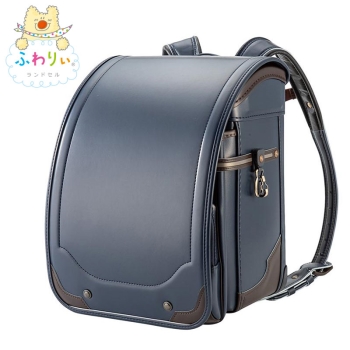 ふわりぃ　あんしんぽけっと　グローリー　ネイビー×ブラウン