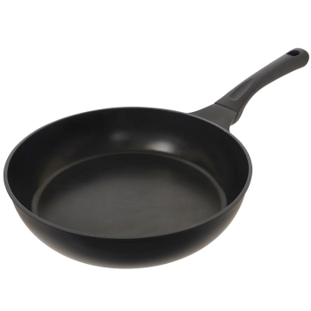 セブンプレミアムライフスタイル　底が広くて料理がラク　ガス火専用　フライパン　２６ｃｍ