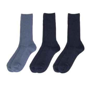 清潔宣言　紳士　レギュラー丈ソックス　３足組
