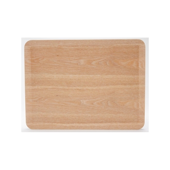木製トレー　ナチュラル　ノンスリップ　Ｍサイズ