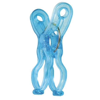 ポリカ竿ピンチ　５個入　ブルー