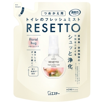 消臭力ＲＥＳＥＴＴＯ　つめかえ　フローラルハグ