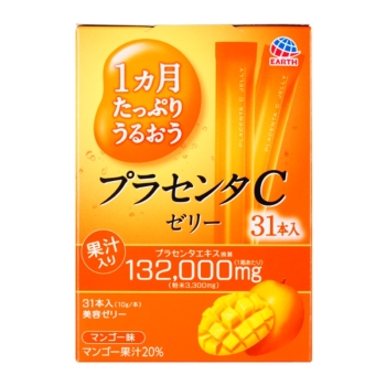 １ヵ月たっぷりうるおうプラセンタＣゼリーマンゴー　１０ｇ×３１本