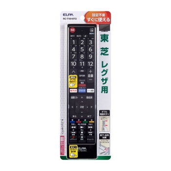 ＥＬＰＡ　テレビリモコン東芝用　ＲＣ－ＴＶ０１９ＴＯ