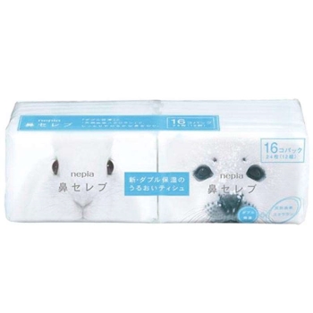 新ネピア　鼻セレブポケット　１６個パック