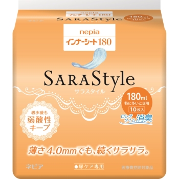 ネピア　インナーシート　１８０ｍｌ　１０枚