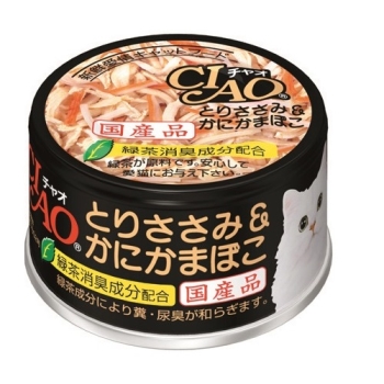 チャオ　とりささみ＆かにかまぼこ　　８５ｇ