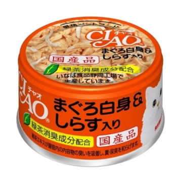 チャオ　まぐろ白身＆しらす入り　　８５ｇ