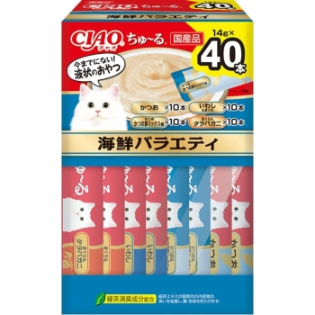 ＣＩＡＯちゅ～る　ＢＯＸ海鮮バラエティ１４ｇ×４０