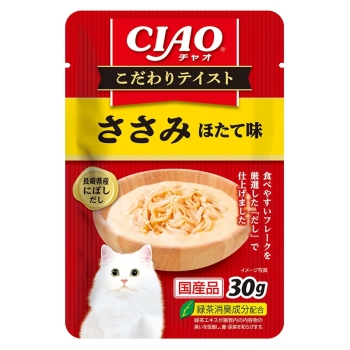 ＣＩＡＯ　こだわりテイスト　ささみ　ほたて味３０ｇ