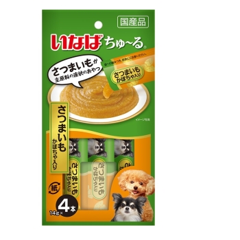 ちゅ～るさつまいも　かぼちゃ入り