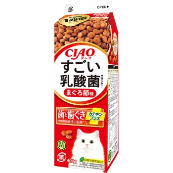 ＣＩＡＯすごい乳酸菌クランキーカテキンプラス　まぐろ節味４００ｇ