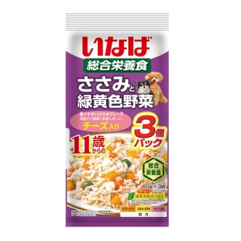 ささみ野菜３Ｐ１１歳からのチーズ