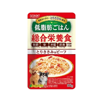 犬低脂肪ごはんパウチとりビーフ５０ｇ