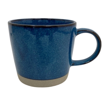 【在庫限り】軽量土物マグ　ネイビー