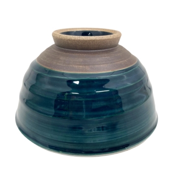 土物飯碗　大　黒巻