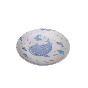 ６０　麺皿　波間の甚兵衛