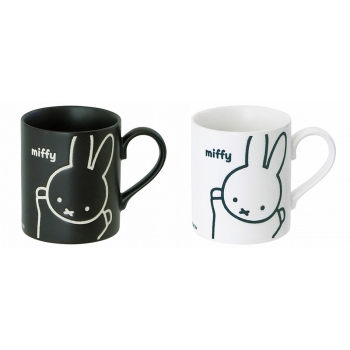 福袋　ペア撥水マグセット　ミッフィー　白＆黒