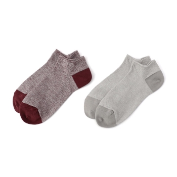 緑24-26のみ】オールシーズンボディクーラー鹿の子スニーカー丈２足／セブンプレミアムライフスタイル