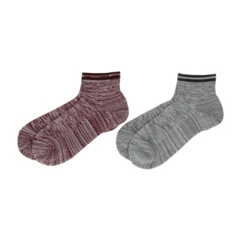 オールシーズンボディクーラー　底パイルショートソックス　２足組／セブンプレミアムライフスタイル