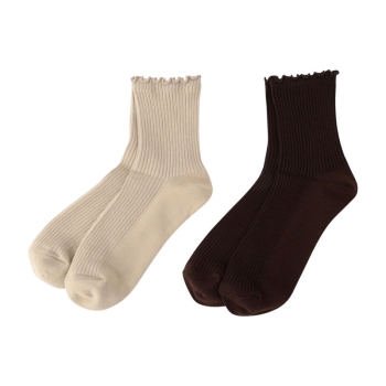 ボディクーラー　メロウリブクルー丈ソックス　２足組/セブンプレミアムライフスタイル