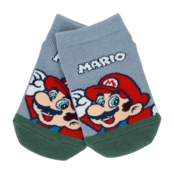 トドラー男児　マリオ　メッシュ　スニーカー丈ソックス