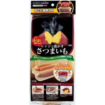 レンジでさつまいも