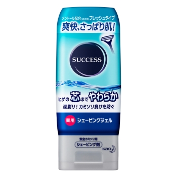 花王　サクセス　薬用シェービングジェル　フレッシュ