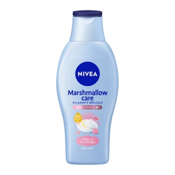 花王　ニベア　マシュマロケアボディミルク　シルキーフラワーの香り